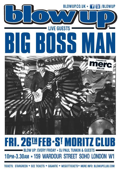 Big Boss Man back at Blow Up this Feb!