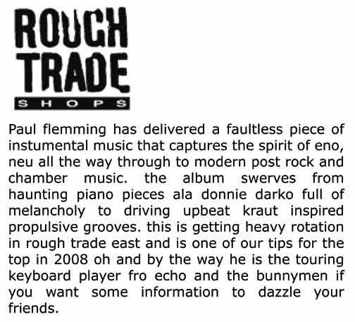 Rough Trade Shops Baltic Fleet