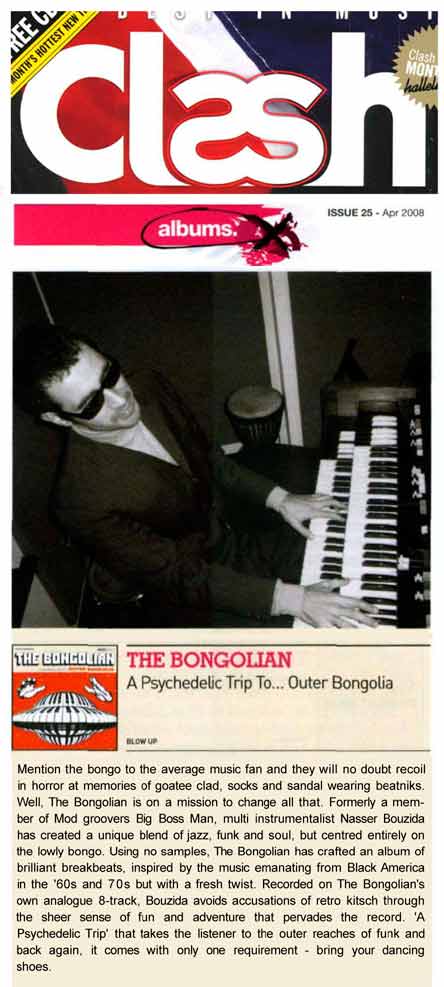 Clash Album Reviews The Bongolian Outer Bongolia