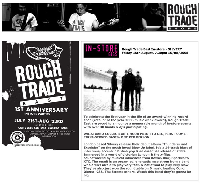 Rough Trade East Birthday Instore