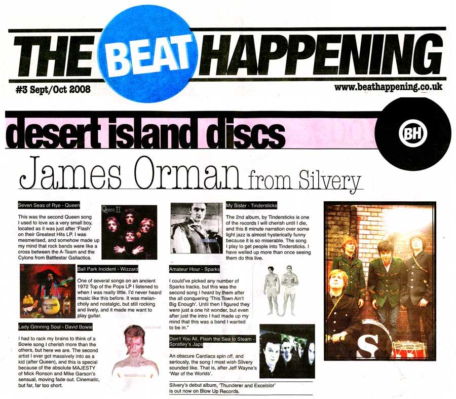 Beat Happening James Orman Interview