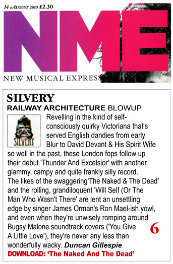 NME Railway Architecture Album Review Silvery