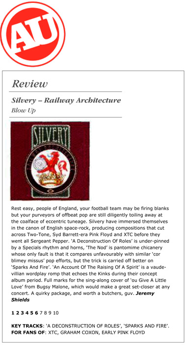 Alternative Ulster Railway Architecture Album Review Silvery