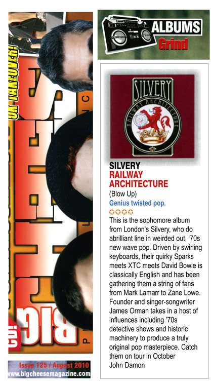 Big Cheese Railway Architecture Album Review Silvery