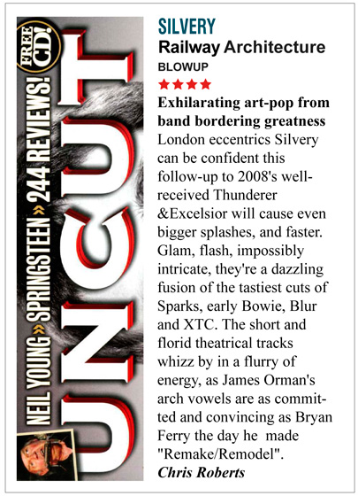 Uncut Railway Architecture Album Review Silvery