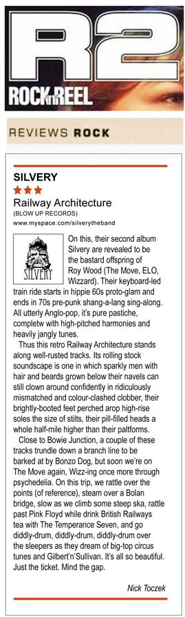 Rock N Reel Railway Architecture Album Review Silvery