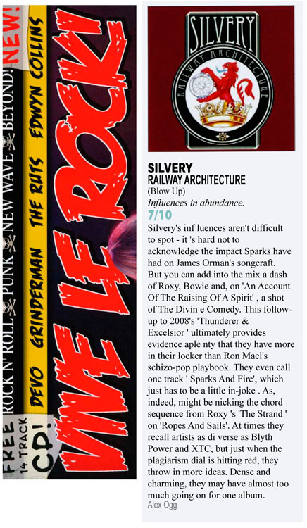 Vive Le Rock Railway Architecture Album Review Silvery