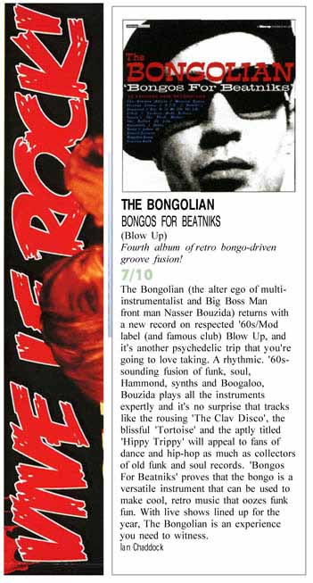 Vive Le Rock The Bongolian Bongos For Beatniks