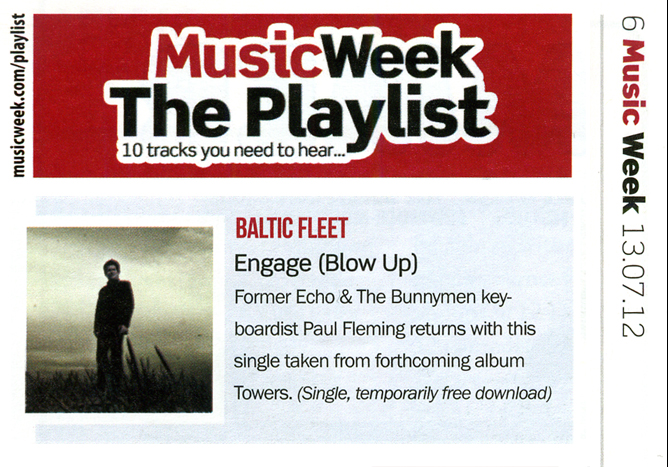 Baltic Fleet Engage Music Week Playlist