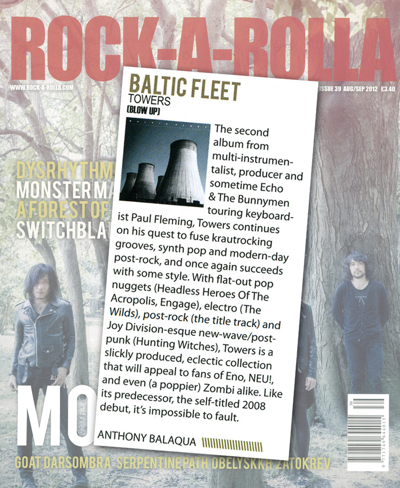 Rock A Rolla Album Reviews Baltic Fleet Towers