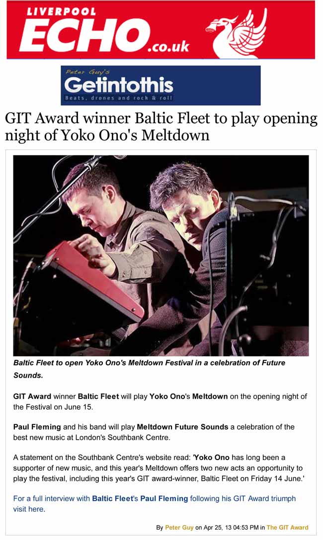 Liverpool Echo Get Into This Albums Of The Year Baltic Fleet Towers