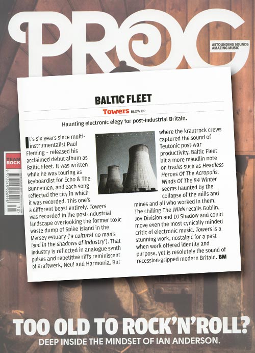 Baltic Fleet 'Towers' PROG Album Reviews