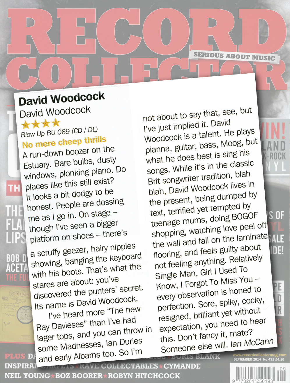 Record Collector Album Reviews David Woodcock Debut